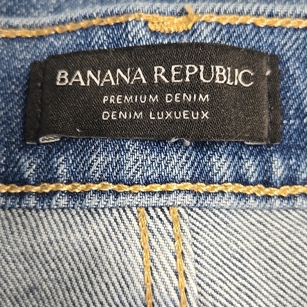 Banana Republic Premium Denim Ultra High-rise Slim Fit Women's Jeans 32 - Picture 7 of 10